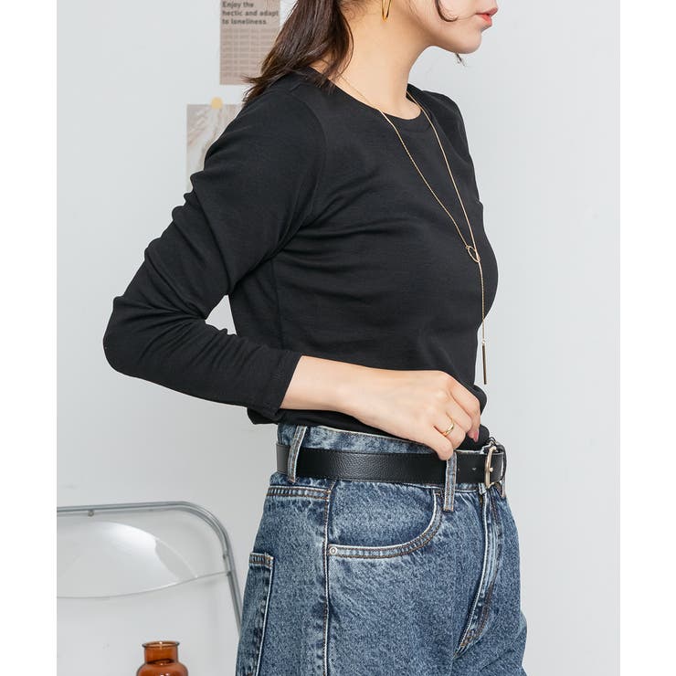 ロングスリーブコンパクトTシャツ | atONE | 詳細画像56 