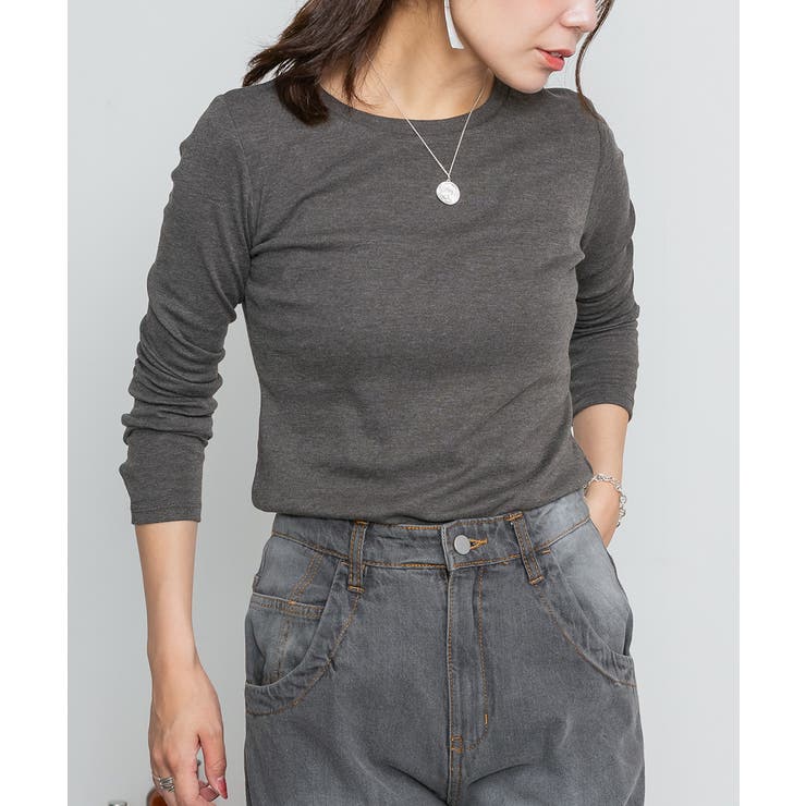 ロングスリーブコンパクトTシャツ | atONE | 詳細画像61 