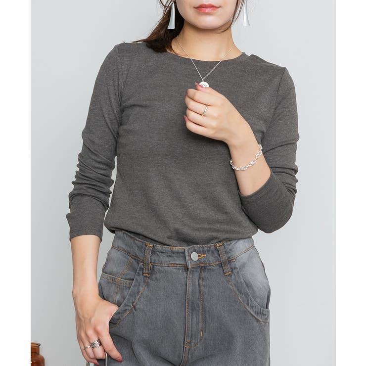 ロングスリーブコンパクトTシャツ | atONE | 詳細画像62 