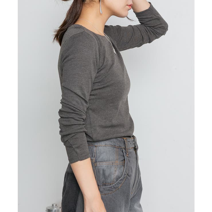 ロングスリーブコンパクトTシャツ | atONE | 詳細画像63 