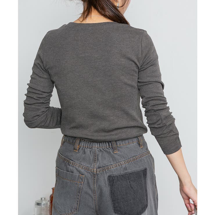 ロングスリーブコンパクトTシャツ | atONE | 詳細画像64 