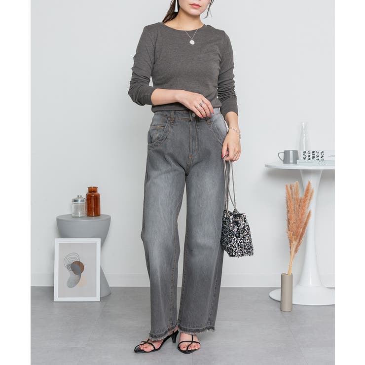 ロングスリーブコンパクトTシャツ | atONE | 詳細画像65 