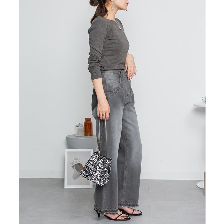 ロングスリーブコンパクトTシャツ | atONE | 詳細画像66 