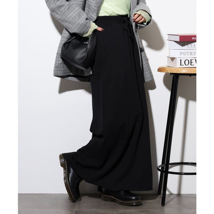 ミニ裏毛セミタイトマキシスカート | atONE | 詳細画像10 