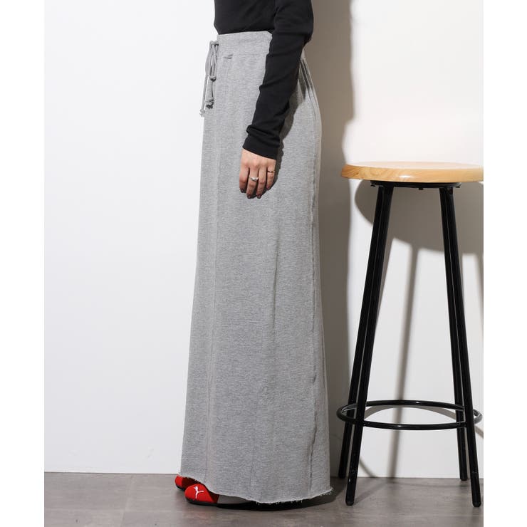 ミニ裏毛セミタイトマキシスカート | atONE | 詳細画像23 