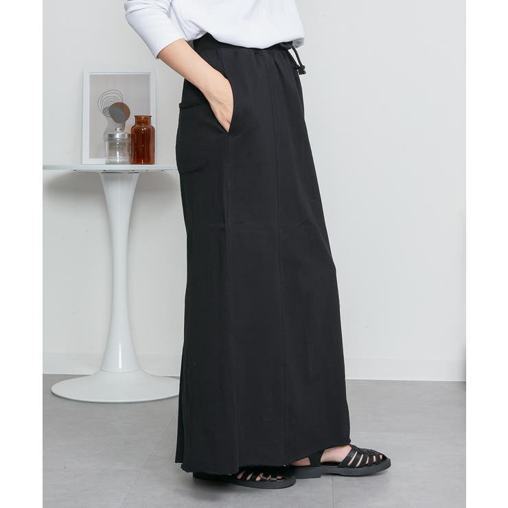 ミニ裏毛セミタイトマキシスカート | atONE | 詳細画像44 