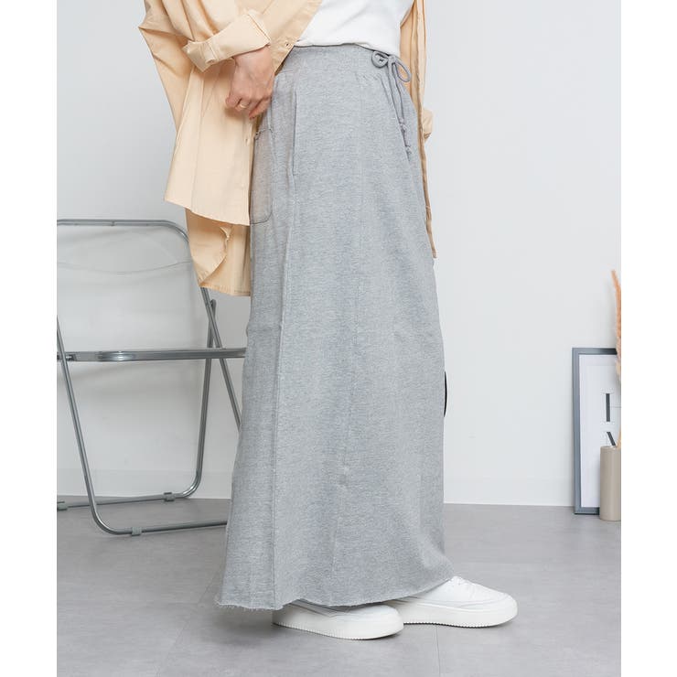 ミニ裏毛セミタイトマキシスカート | atONE | 詳細画像51 