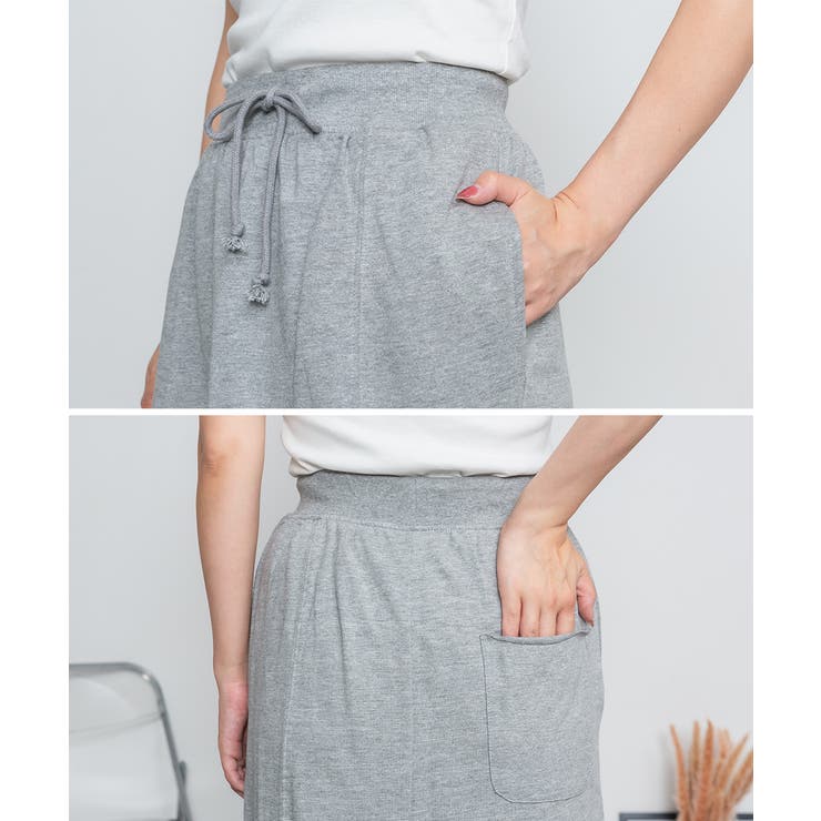 ミニ裏毛セミタイトマキシスカート | atONE | 詳細画像58 