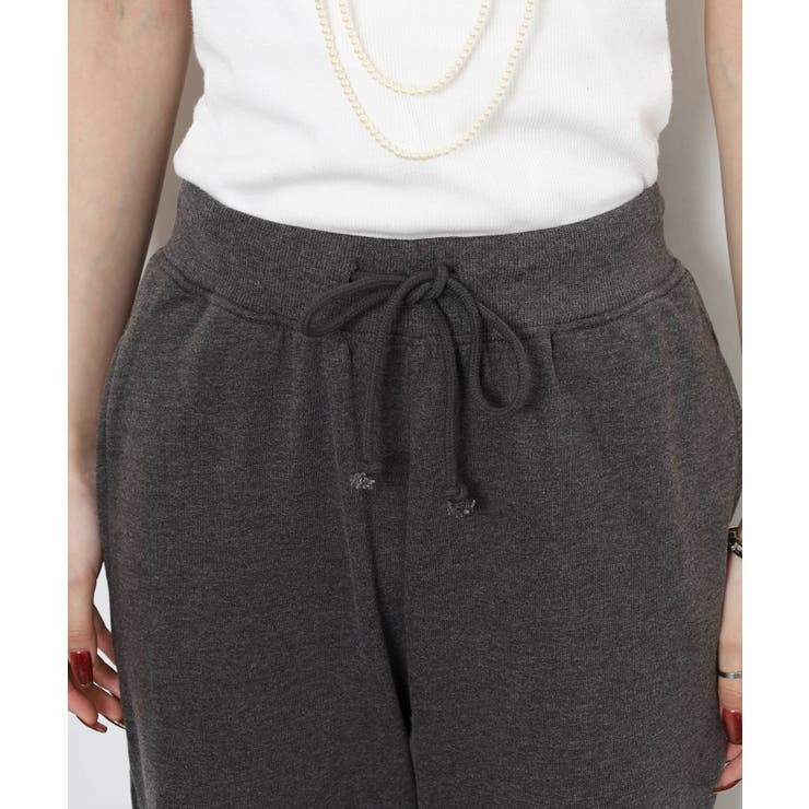 ミニ裏毛セミフレアパンツ | atONE | 詳細画像15 