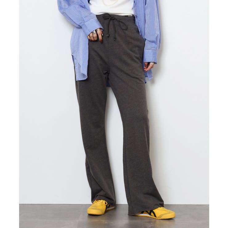 ミニ裏毛セミフレアパンツ | atONE | 詳細画像3 