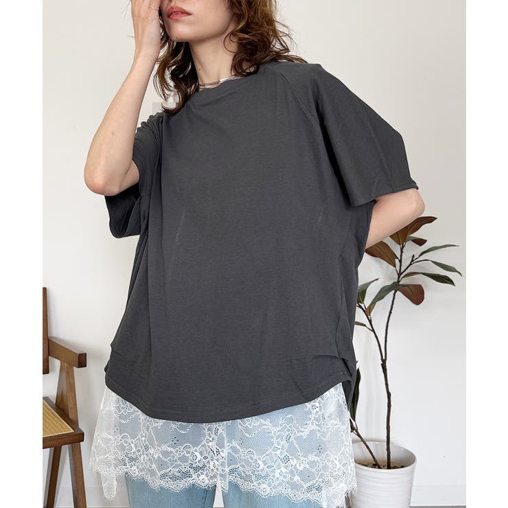 バルーンスリーブ5分袖Ｔシャツ | atONE | 詳細画像12 