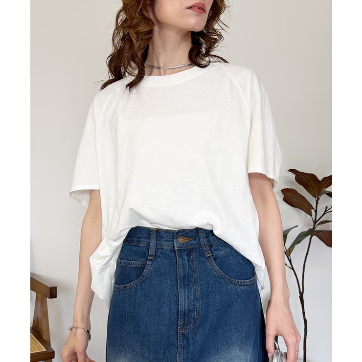 バルーンスリーブ5分袖Ｔシャツ | atONE | 詳細画像18 