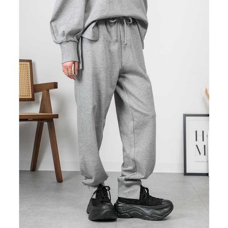 ミニ裏毛スウェットジョガーパンツ | atONE | 詳細画像11 