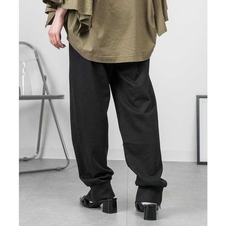 ミニ裏毛スウェットジョガーパンツ | atONE | 詳細画像6 