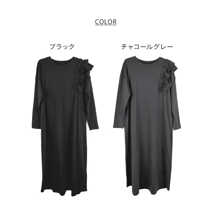 片袖フリルワンピース | atONE | 詳細画像18 