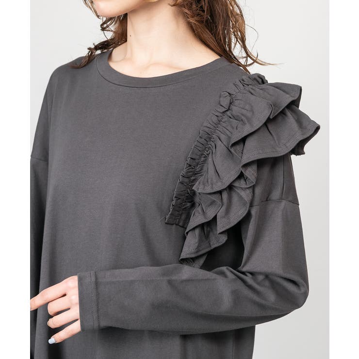 片袖フリルワンピース | atONE | 詳細画像23 