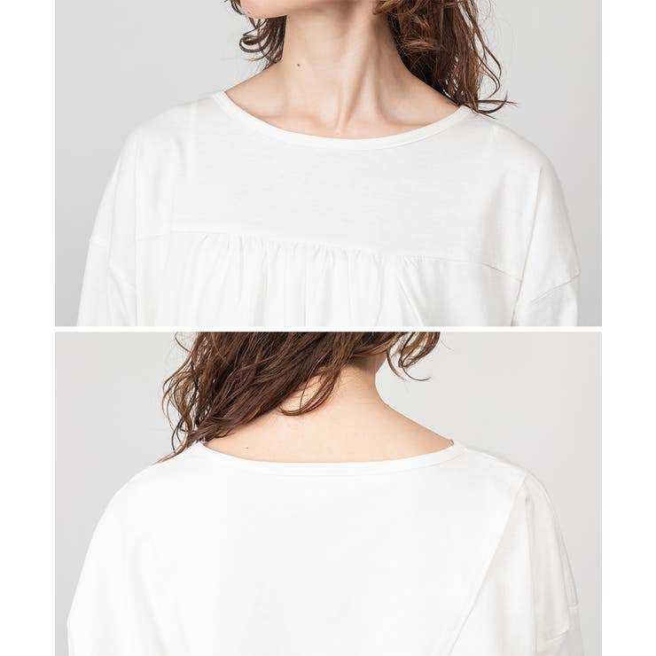 バックダブル長袖Tシャツ | atONE | 詳細画像20 