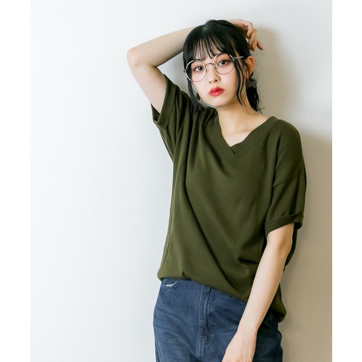 美品❗️マークアンドロナ　WM 長袖ニットセーター　Vネック　ボーダー　スカル JUNYA WATANABE MAN(ジュンヤワタナベマン) 24SS綿天竺針抜き