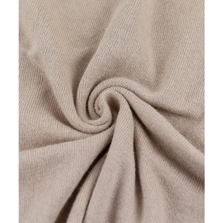 Vネックドルマン半袖綿ニット セーター カーディガン | atONE | 詳細画像64 