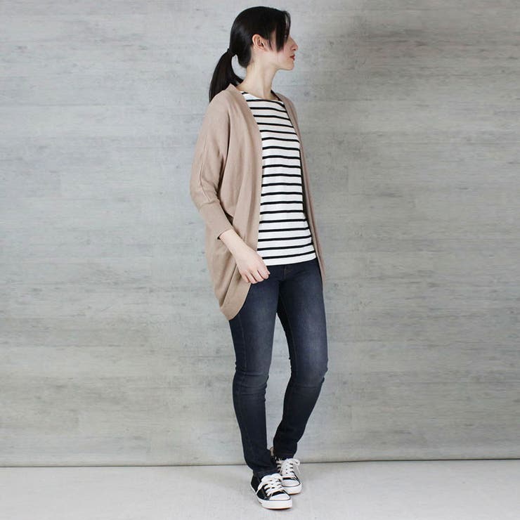 綿ニットドルマンカーディガン トップス 夏服 | atONE | 詳細画像41 