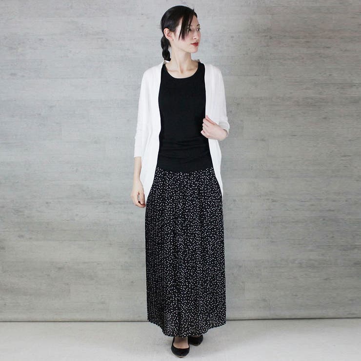 綿ニットドルマンカーディガン トップス 夏服 | atONE | 詳細画像46 