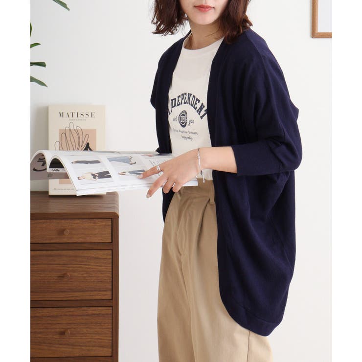 美品 YONFA 24SS ドルマンカーディガン ベスト ニット アンサンブル 綿ニットドルマンカーディガン トップス 夏服[品番：ATOW0000447