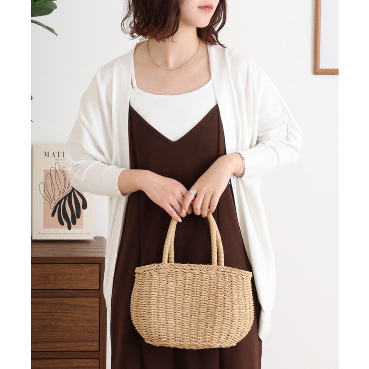 綿ニットドルマンカーディガン トップス 夏服 | atONE | 詳細画像66 