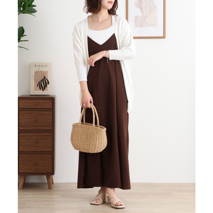 綿ニットドルマンカーディガン トップス 夏服 | atONE | 詳細画像69 