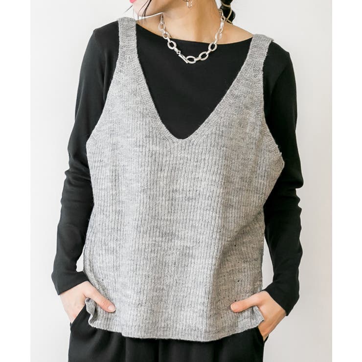 ニットキャミソール | atONE | 詳細画像35 