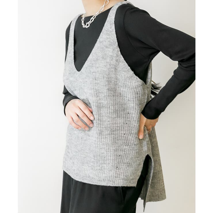 ニットキャミソール | atONE | 詳細画像36 