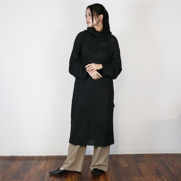 ニットワンピース ニット オーバーサイズ | atONE | 詳細画像14 