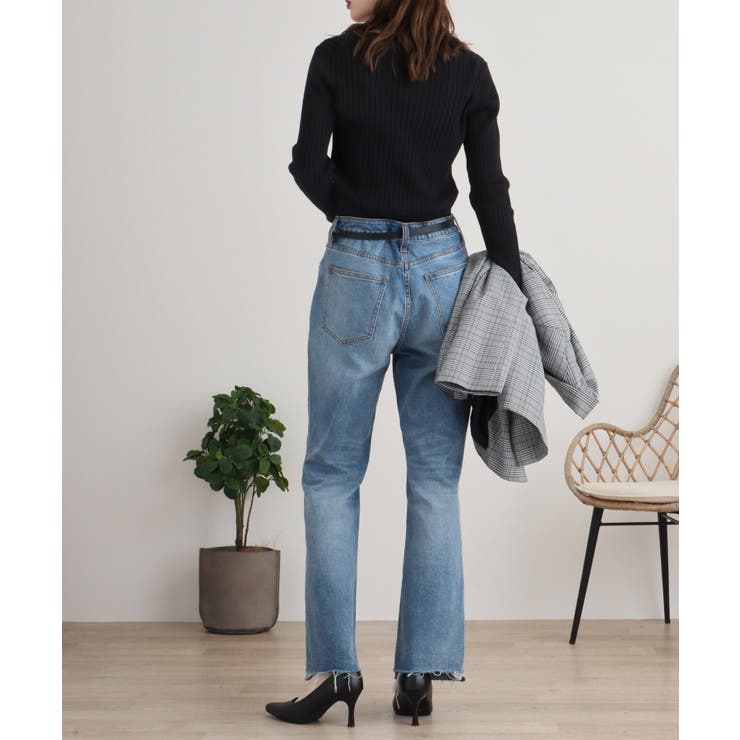 Vネックリブニット | atONE | 詳細画像60 