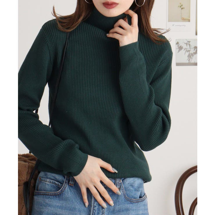 タートルネックリブニット | atONE | 詳細画像57 