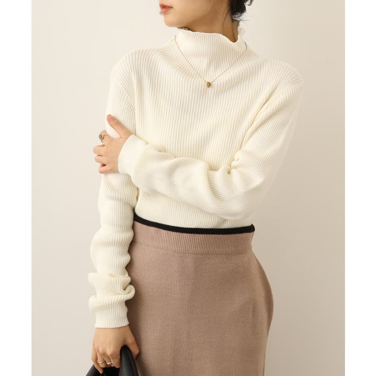 タートルネックリブニット | atONE | 詳細画像60 