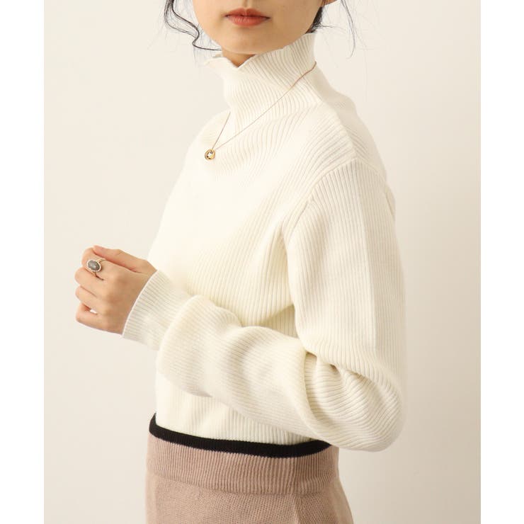 タートルネックリブニット | atONE | 詳細画像61 