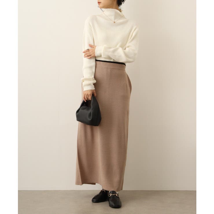 タートルネックリブニット | atONE | 詳細画像64 