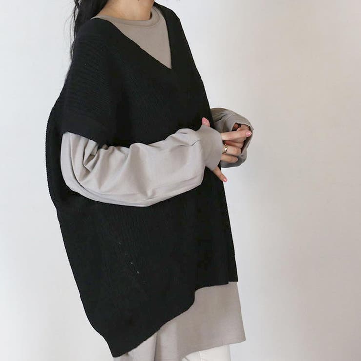 5ゲージVネックバルーンベスト | atONE | 詳細画像11 