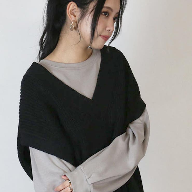 5ゲージVネックバルーンベスト | atONE | 詳細画像14 