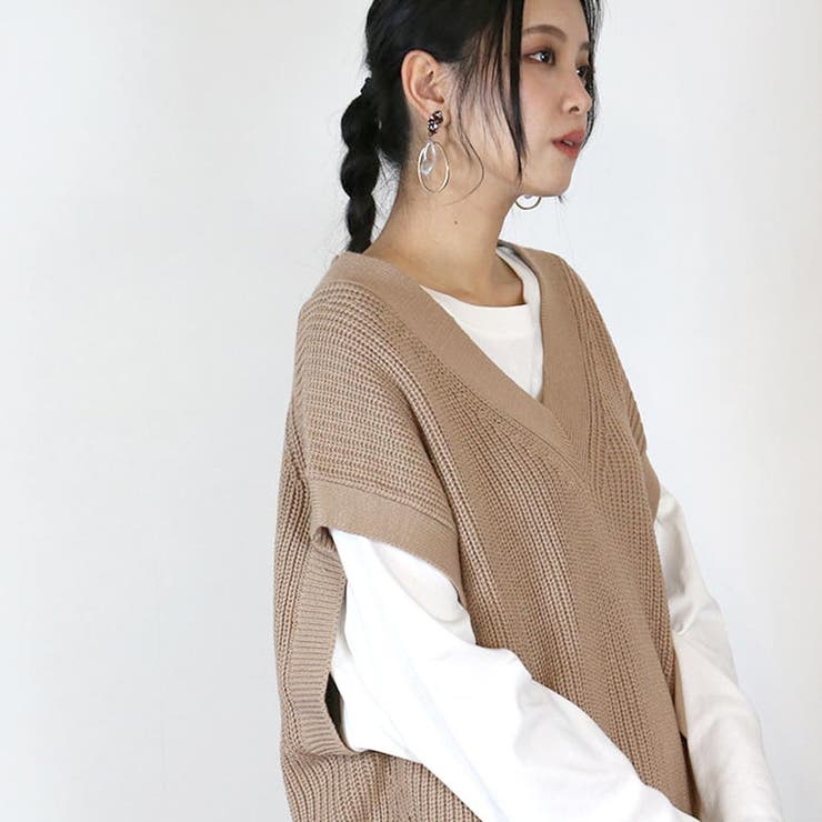 5ゲージVネックバルーンベスト | atONE | 詳細画像20 