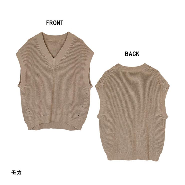 5ゲージVネックバルーンベスト | atONE | 詳細画像4 