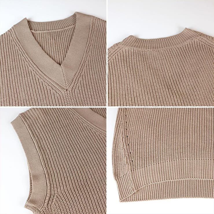 5ゲージVネックバルーンベスト | atONE | 詳細画像5 