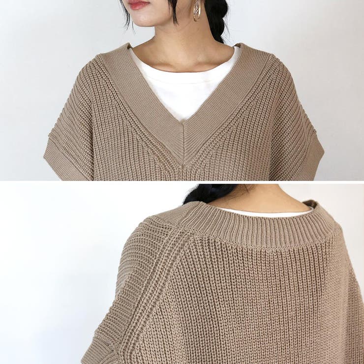 5ゲージVネックバルーンベスト | atONE | 詳細画像7 