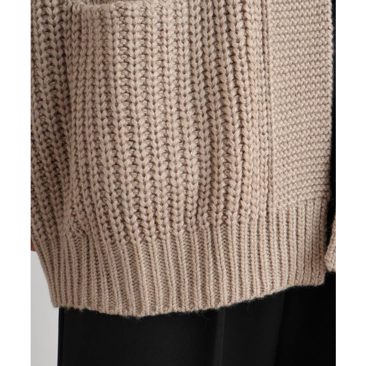 ビッグシルエットボリュームスリーブカーディガン | atONE | 詳細画像38 