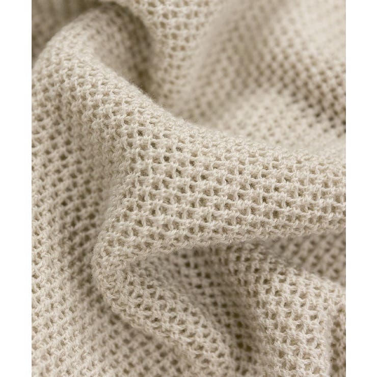 メッシュ編みVネックカーディガン サマーニット | atONE | 詳細画像26 