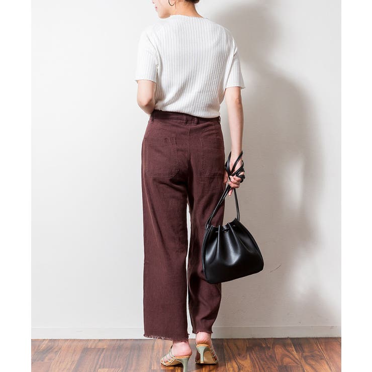 プチハイネックハーフスリーブサマーニット | atONE | 詳細画像34 