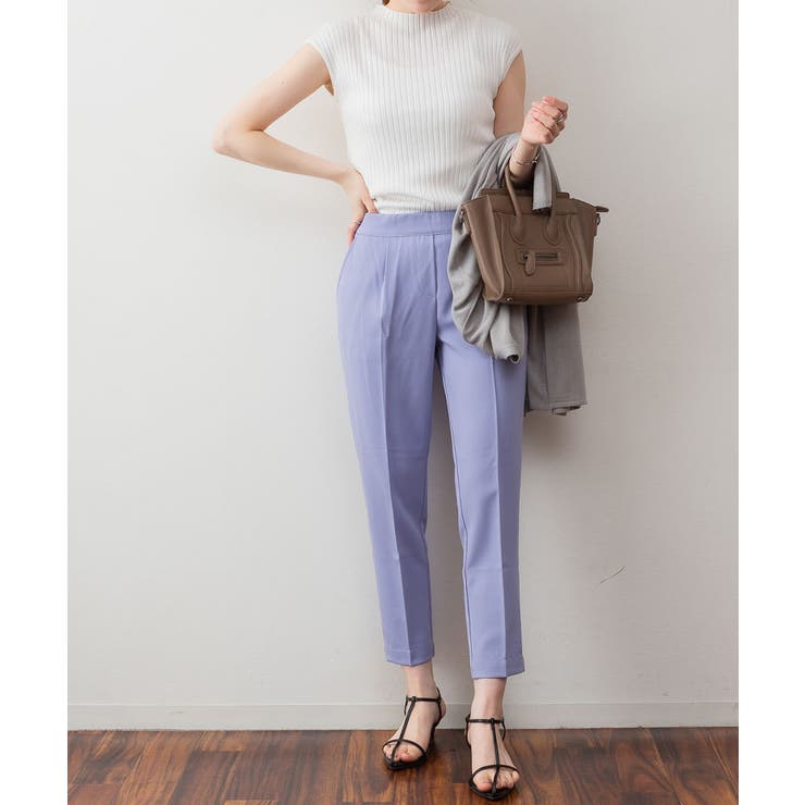 プチハイネックフレンチスリーブサマーニット | atONE | 詳細画像11 