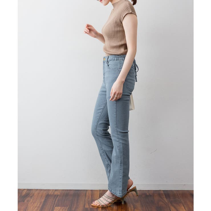 プチハイネックフレンチスリーブサマーニット | atONE | 詳細画像26 