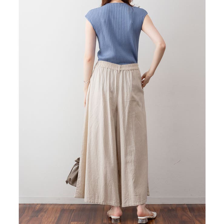 プチハイネックフレンチスリーブサマーニット | atONE | 詳細画像34 