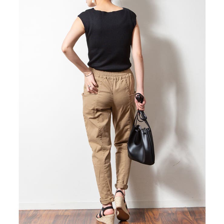 ボートネックフレンチスリーブサマーニット | atONE | 詳細画像14 