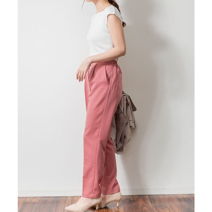 ボートネックフレンチスリーブサマーニット | atONE | 詳細画像34 